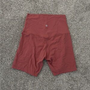 Lululemon Align Short Briar Rose. Hemmed to 6”